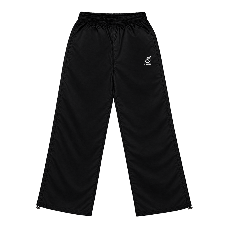 NYLON TRACKPANTS BLACK