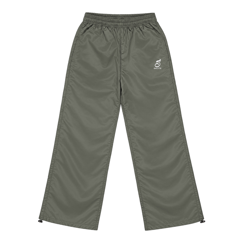 NYLON TRACKPANTS OLIVE
