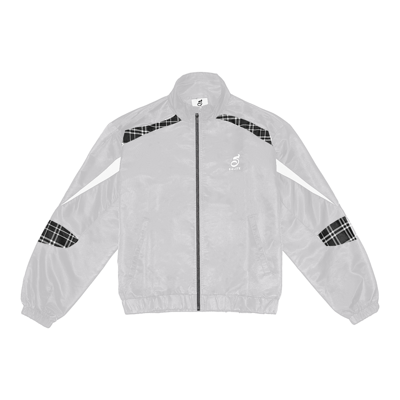 NYLON TRACKJACKET GREY