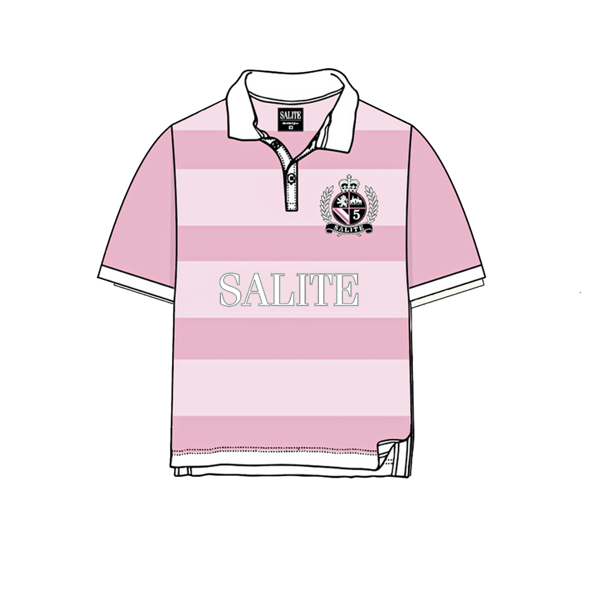 SALITE VINTAGE NY PINK POLO
