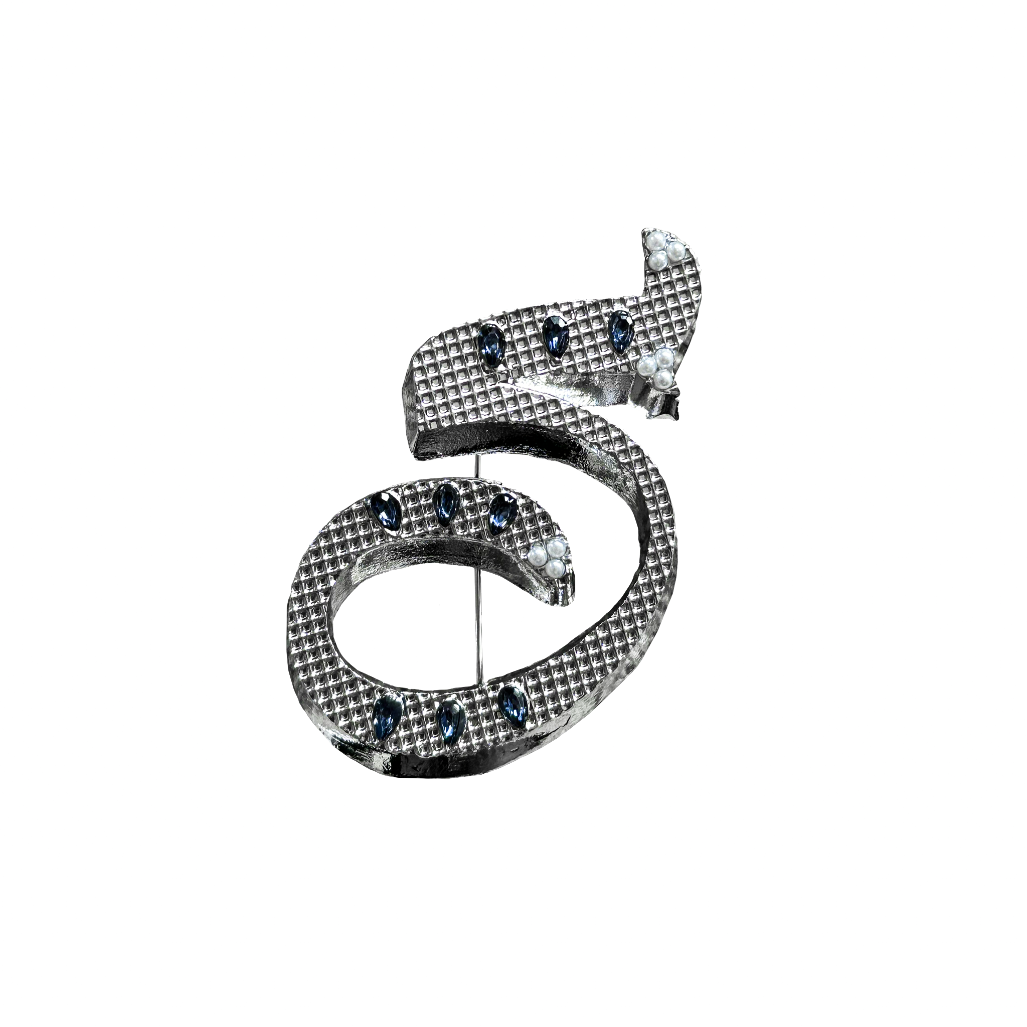 SALITE SILVER HANDMADE BROOCH