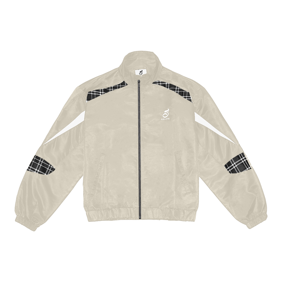NYLON TRACKJACKET BEIGE