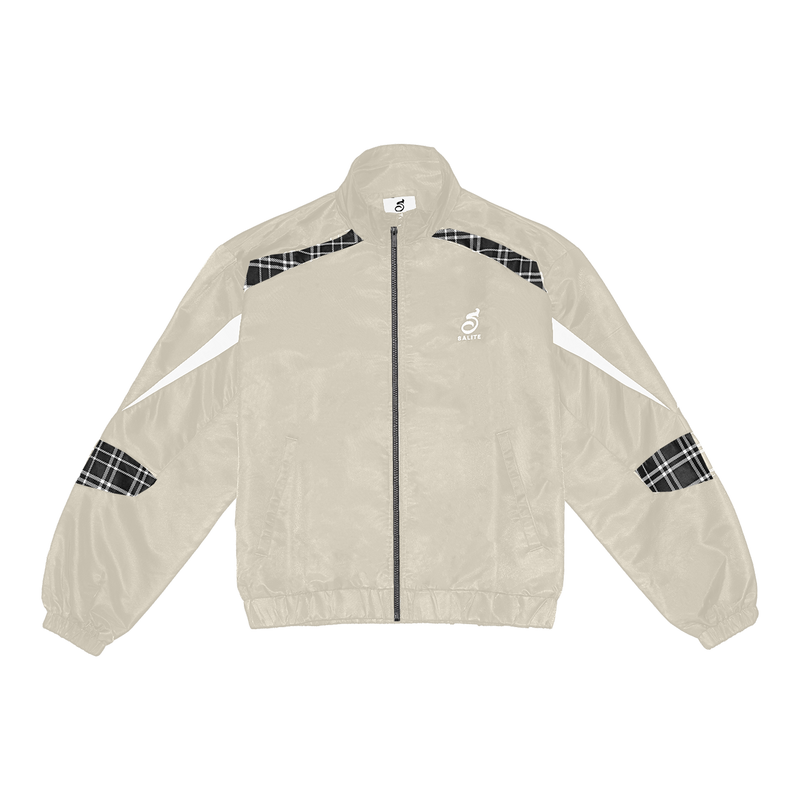 NYLON TRACKJACKET BEIGE