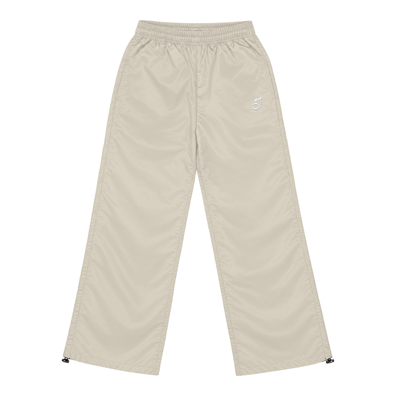 NYLON TRACKPANTS BEIGE